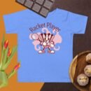 Racket Player Kids’ Cotton T-Shirt | Fun & Sporty