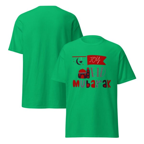 Custom Joyful Eid Mubarak T-Shirt – Personalized Islamic Festival Tee, Ramadan Celebration Outfit, Family Matching Eid Shirts - Image 6