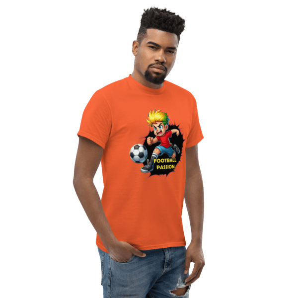 Football Passion T-Shirt | Energetic Soccer Fan Tee, Cartoon Sports Shirt, Game Day Outfit - Image 44