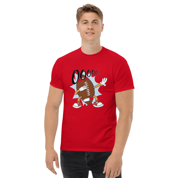 Funny Football Dab T-Shirt | Sports Fan Tee, Cartoon Football Shirt, Game Day Outfit - Image 5