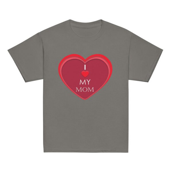 I Love My Mom Mothers Day T-shirt Women T-Shirt Mama Tee, Mom Shirt, Mom Lover Tee Top Girls T-shirt - Image 5