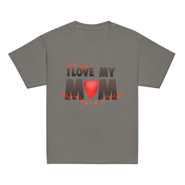 I Love My Mom Mothers Day T-shirt Women T-Shirt Mama Tee, Mom Shirt, Mom Lover Tee Top Girls T-shirt - Image 8