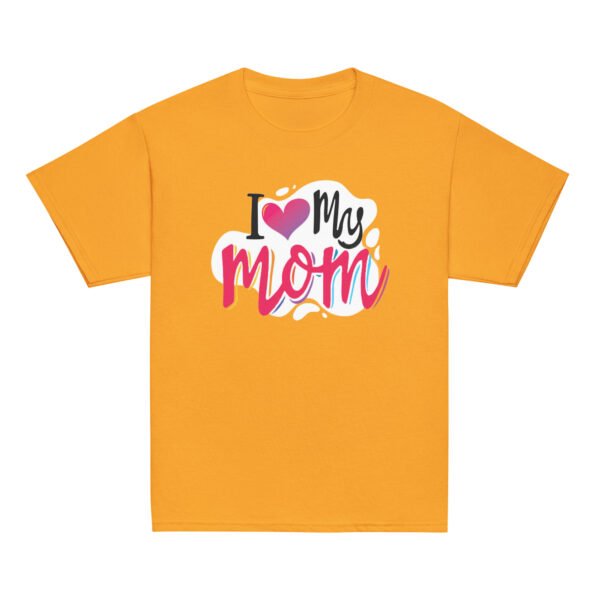 I Love My Mom Mothers Day T-shirt Women T-Shirt Mama Tee, Mom Shirt, Mom Lover Tee Top - Image 2