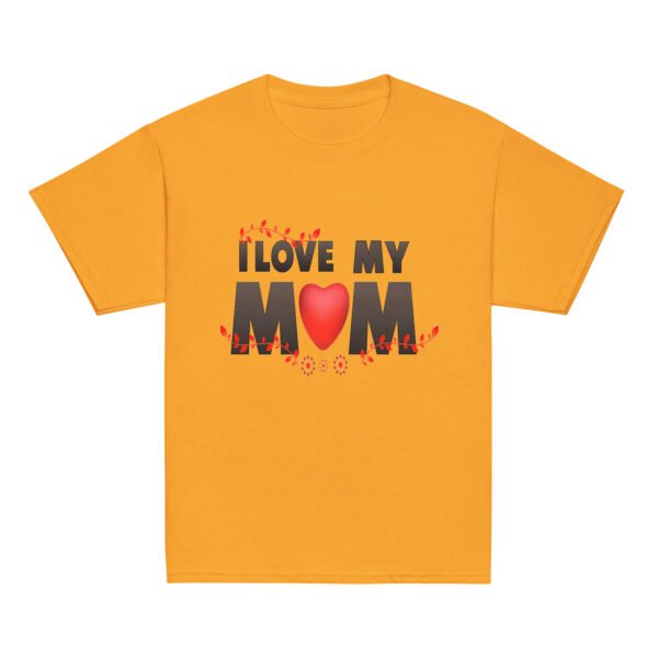 I Love My Mom Mothers Day T-shirt Women T-Shirt Mama Tee, Mom Shirt, Mom Lover Tee Top Girls T-shirt - Image 7