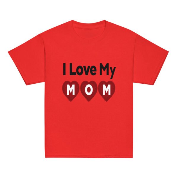 I Love My Mom Mothers Day T-shirt Women T-Shirt Mama Tee, Mom Shirt, Mom Lover Tee Top Girls T-shirt - Image 9