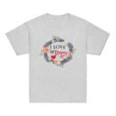 I Love My Mom Mothers Day T-shirt Women T-Shirt Mama Tee, Mom Shirt, Mom Lover Tee Top Girls T-shirt