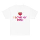 I Love My Mom Mothers Day T-shirt Women T-Shirt Mama Tee, Mom Shirt, Mom Lover Tee Top Girls T-shirt