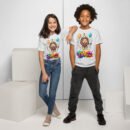 Cute Cartoon Lion Kids Birthday T-Shirt  Boys & Girls Party Tee Fun Animal Design with Balloons & Confetti Tee