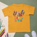 Whimsical Alien Kids Birthday T-Shirt Cute Cartoon Party Tee for Boys & Girls Top Fun & Colorful Celebration Shirt